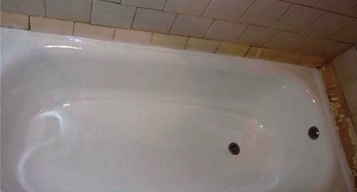 Реставрация ванны жидким акрилом | Малая Вишера
